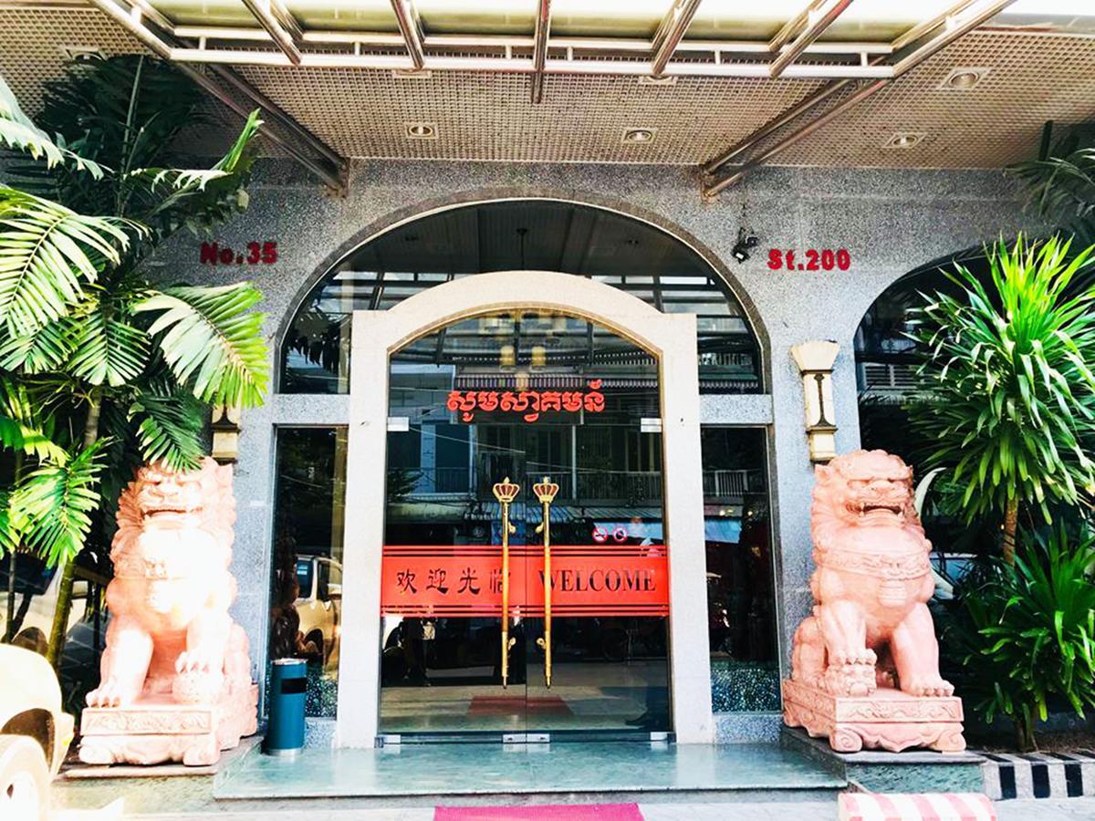 Hotel Luxury World Phnompen Kültér fotó